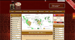 Desktop Screenshot of mvcoffee.eu