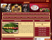Tablet Screenshot of mvcoffee.cz